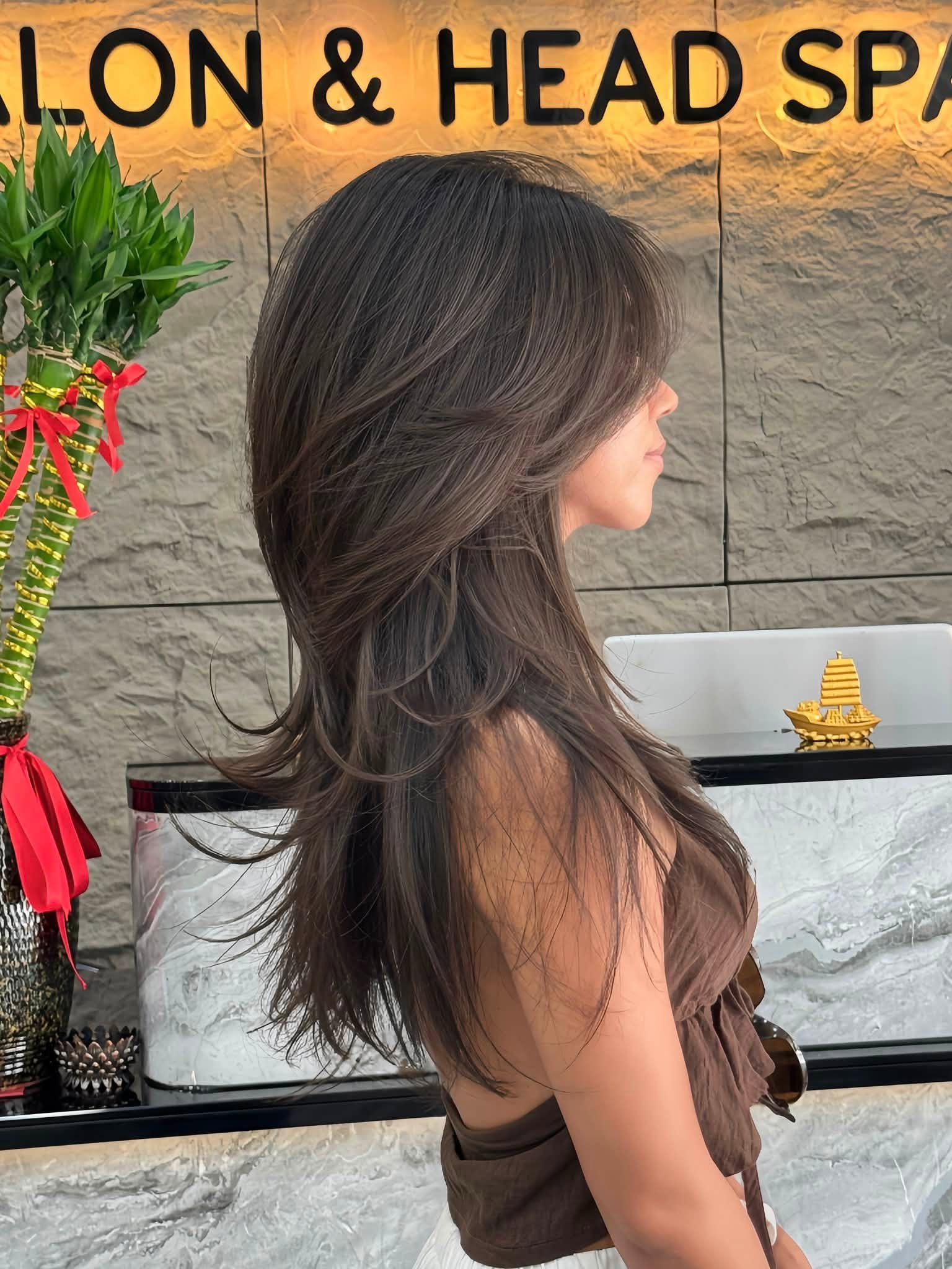 Real Quoc Phong Hair Salon color and balayage inspiration result