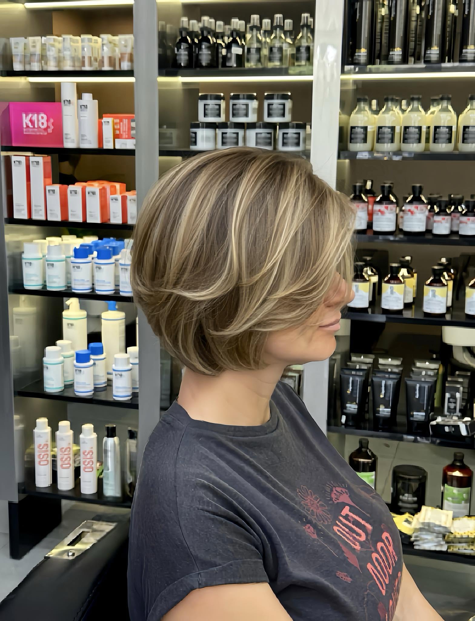 Healthy glossy hair result and sustainable aftercare at Quoc Phong Hair Salon